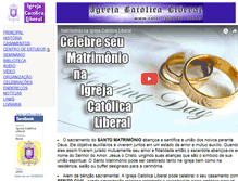 Tablet Screenshot of catolicaliberal.com.br